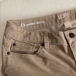 Loft corduroys Sz6